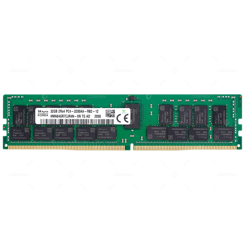 HMA84GR7CJR4N-XN  HYNIX DDR4 32GB 2RX4 PC4-25600 3200MHZ RDIMM CAS 22-22-22